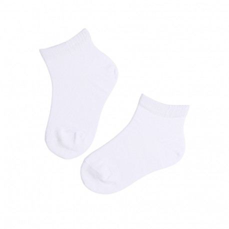 SOKISAHTEL BAMBUS valged sokid lastele 443