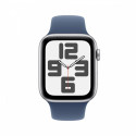 Watch SE GPS 44 mm Silver Aluminium Case with Denim Sport Band - M/L