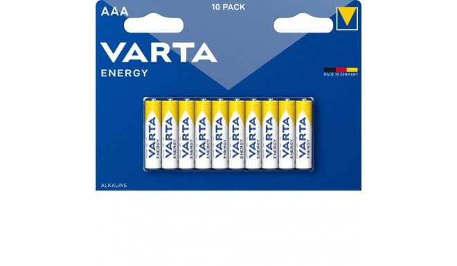Patarei VARTA ENERGY LR03 BL10 AAA ALKALINE