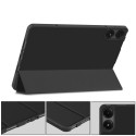 Connect Tri-Fold Stylus holder Stand Case Samsung Galaxy Tab S9 FE X510 Wi-Fi / X516B 5G Black