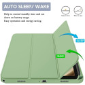 Evelatus Tri-Fold Stylus holder Stand Case Samsung Galaxy Tab A9 8.7'' X110 Wi-Fi / X115 LTE Green