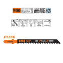 5 JIG SAW BLADES HCS 100x3x8TPI (WOOD/STRAIGHT/COARSE)