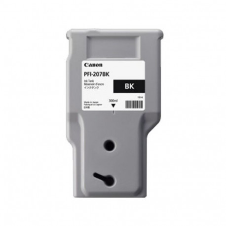 Canon PFI-207 BK originaal must tindikassett 1 tk