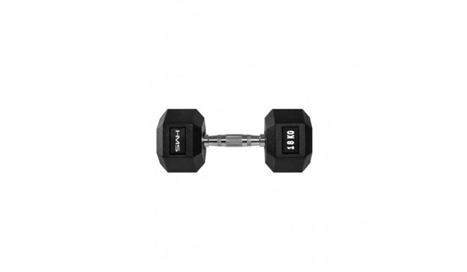 Dumbbell 18 kg HMS HEX-PRO 18