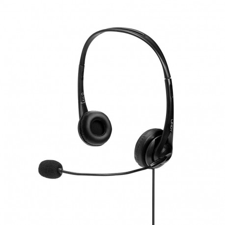 Lindy juhtmega peakomplekt USB Type A, juhtmel paikneva juhtnupuga