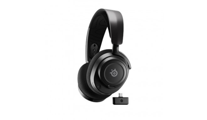 Steelseries mängukõrvaklapid Arctis Nova 7 juhtmevabad peapaelaga USB Type-C Bluetooth, must
