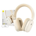 Baseus Bowie H1 Wireless headphones Bluetooth 5.2, ANC (white)