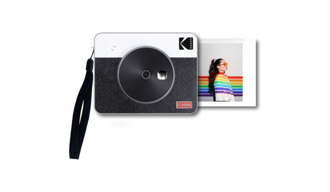 Kodak Mini Shot 3 Square Retro Instant Camera and Printer White