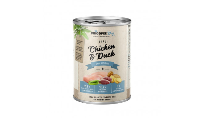 Chicopee Junior Pure Chicken & Duck konserv kutsikatele 400g