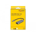 DeLOCK 4 Port USB 5 Gbps Hub with USB Type-A connector – USB Type-A ports on the side