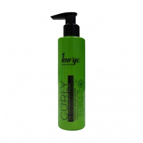 LOVYC CURLY GEL DEFINIDOR DE RIZOS FORMULA VEGANA 200ML