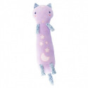 Mascot Momomi Glow in the dark cat dark purple 60 cm