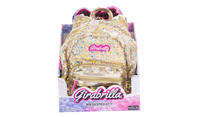 Backpack Girabrilla Kitty golden