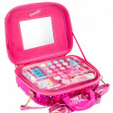 Make up suitcase Girabrilla pink and silver