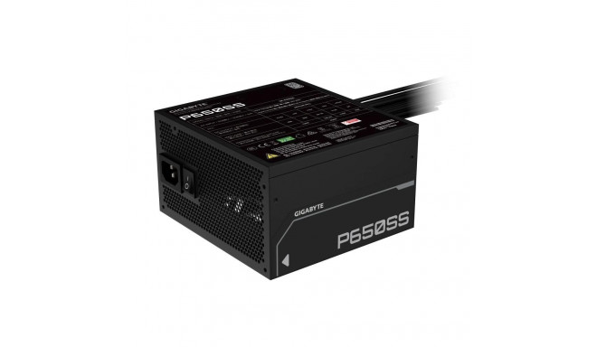 GIGABYTE P650SS power supply unit 650 W 20+4 pin ATX ATX Black