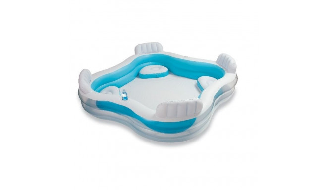 Intex 56475 maapealne täispuhutav bassein ristkülikukujuline 990 l sinine valge