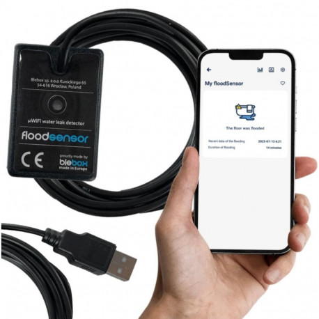 BLEBOX floodSensor WiFi üleujutuseandur 1x binaarne