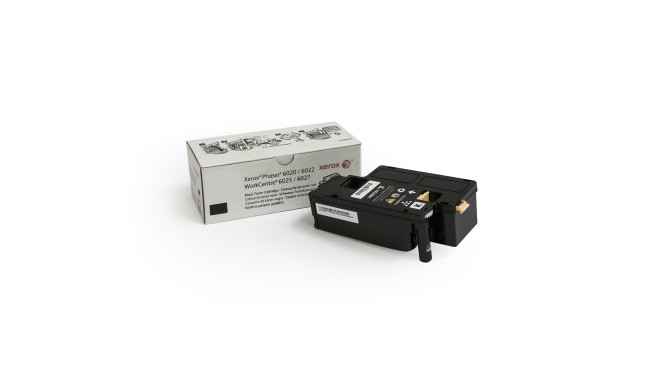 Xerox Genuine Phaser® 6020​/​6022, WorkCentre® 6025​/​6027 must standardmahuga toonerikassett (2000 
