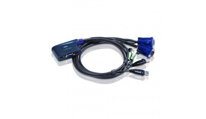 ATEN 2-Port USB VGA KVM Switch with Audio