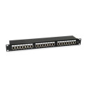 Equip 24-Port Cat.6 Shielded Patch Panel, Light Grey