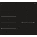 Bosch Serie 8 PXE601DC1E hob Black Built-in Zone induction hob 4 zone(s)