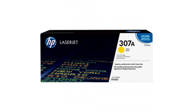 HP 307A Yellow Original LaserJet Toner Cartridge