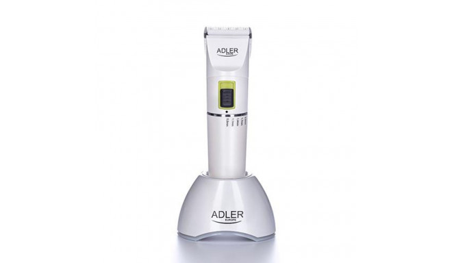 Adler AD 2827 hair trimmers/clipper Black, White 4 Lithium