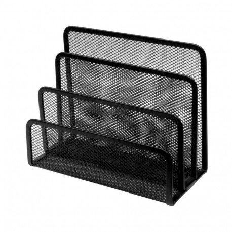Paper holder Iron Mesh FOROFIS 17.8x7.6x12cm (black)