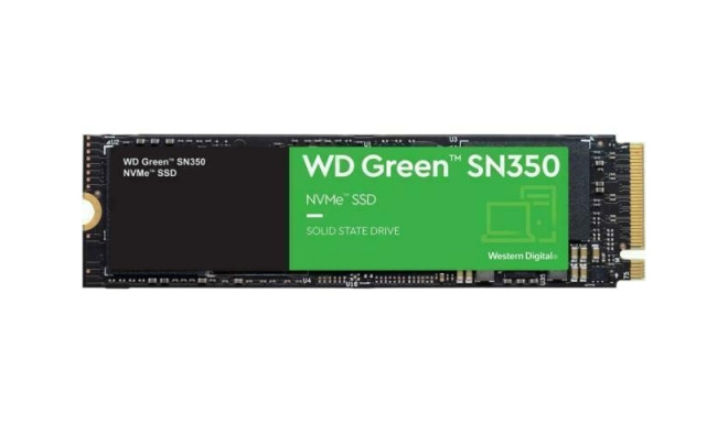 SSD|WESTERN DIGITAL|Green SN350|2TB|M.2|PCIE|NVMe|QLC|Write speed 3000 MBytes/sec|Read speed 3200 MB