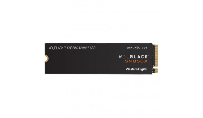 SSD|WESTERN DIGITAL|Black SN850X|1TB|M.2|PCIE|NVMe|Write speed 6300 MBytes/sec|Read speed 7300 MByte
