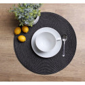 PLACEMAT SPLOT DOMOLETTI 38CM BLACK