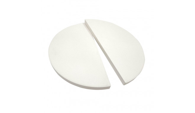 TunaBone Half moon pizza stone 180mm for Kamado 22inch