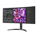 LG | Curved Monitor | 34WQ75C-B | 34 " | IPS | QHD | 21:9 | 60 Hz | 5 ms | 3440 x 1440 | 300 cd/m² |
