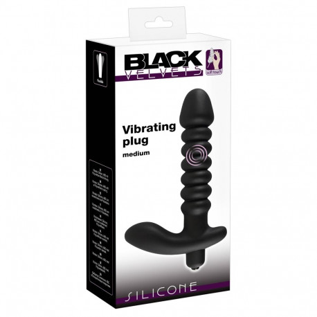 Silikonowy wibrator Black Velvets