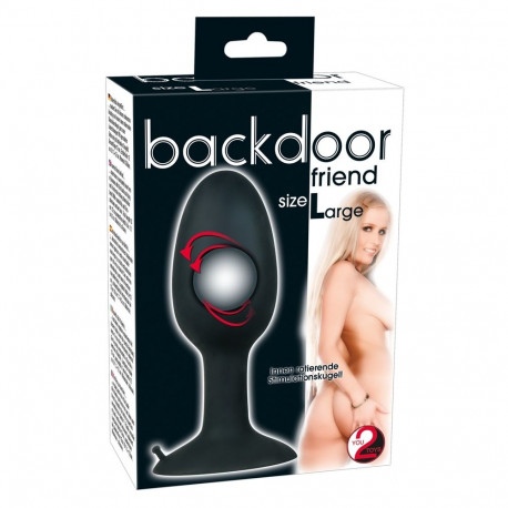 Backdoor Friend anaaltapp silikoonist 12cm