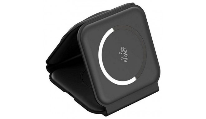 Wireless Magnetic Charging Stand CHOETECH, 15W, 3-in-1