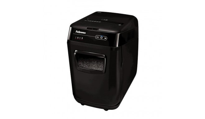 Fellowes AutoMax 200C paper shredder Cross shredding Black