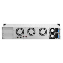 QNAP TS-873AeU-RP NAS Rack (2U) Ethernet LAN Black V1500B