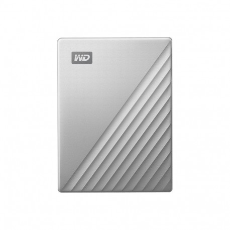 WD My Passport Ultra 2TB hõbedane USB-C/USB3.0 HDD 2.5-tolline metallviimistlusega kaasaskantav väli