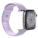 Puro "ICON" Silicone watchband forApple Watch 42–44–45-49mm, lavender