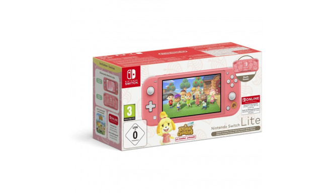 Mängukonsool Nintendo Switch Lite Animal Crossing + 12k Nintendo Online