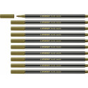 Фетр Stabilo Pen 68 metallic (10 Предметы)