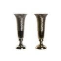 Vaas DKD Home Decor Kuldne Hõbedane Alumiinium 13 x 13 x 33 cm (2 Ühikut) Vaas DKD Home Decor Kuldne Hõbedane Alumiinium 13 x 13 x 33 cm (2 Ühikut)