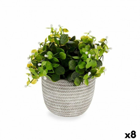 Decorative Plant Ibergarden QY-H021 QY-H021 Plastic Flowers 20 x 20,5 x 20 cm (8 Units)