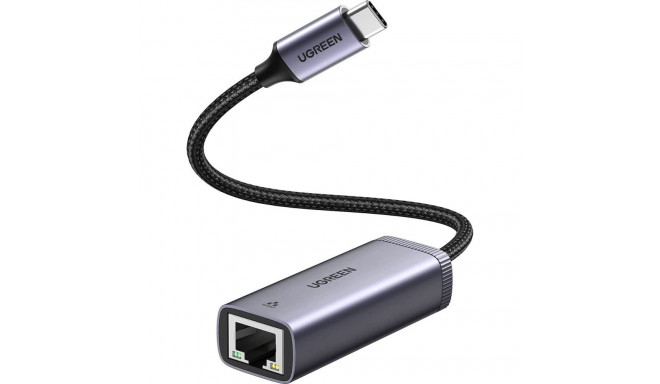 Ugreen UGREEN CM483 võrgukaart USB-C to RJ45 võrgukaart (hall)