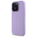 Guess GUHMP16XPSAHMCU iPhone 16 Pro Max 6.9" purple/purple hardcase Saffiano MagSafe