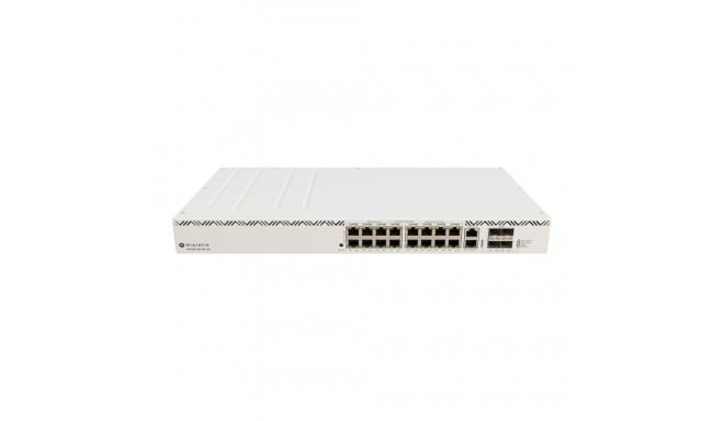 Cloud Router Switch | CRS320-8P-8B-4S+RM with RouterOS v7, 2U rackmount Enclosure | No Wi-Fi | 1000 