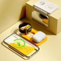 WEKOME WP-U172 - Ładowarka bezprzewodowa 3w1 z MagSafe do iPhone, Apple Watch i AirPods + lusterko (