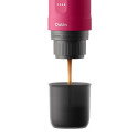 OUTIN NANO portable espresso coffee machine, crimson red