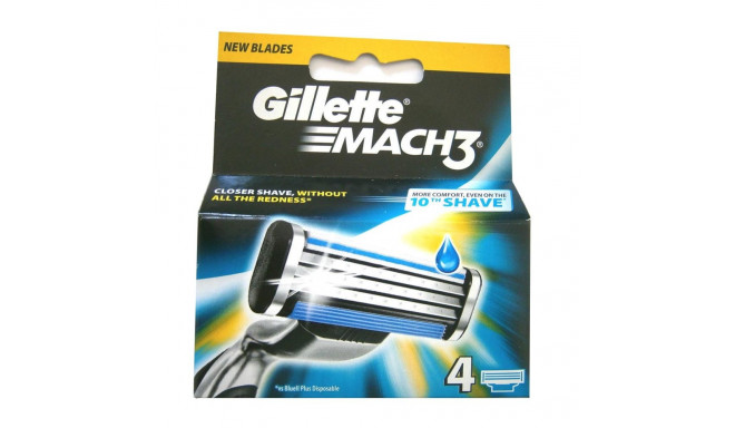 Gillette varuterad Mach3 4tk